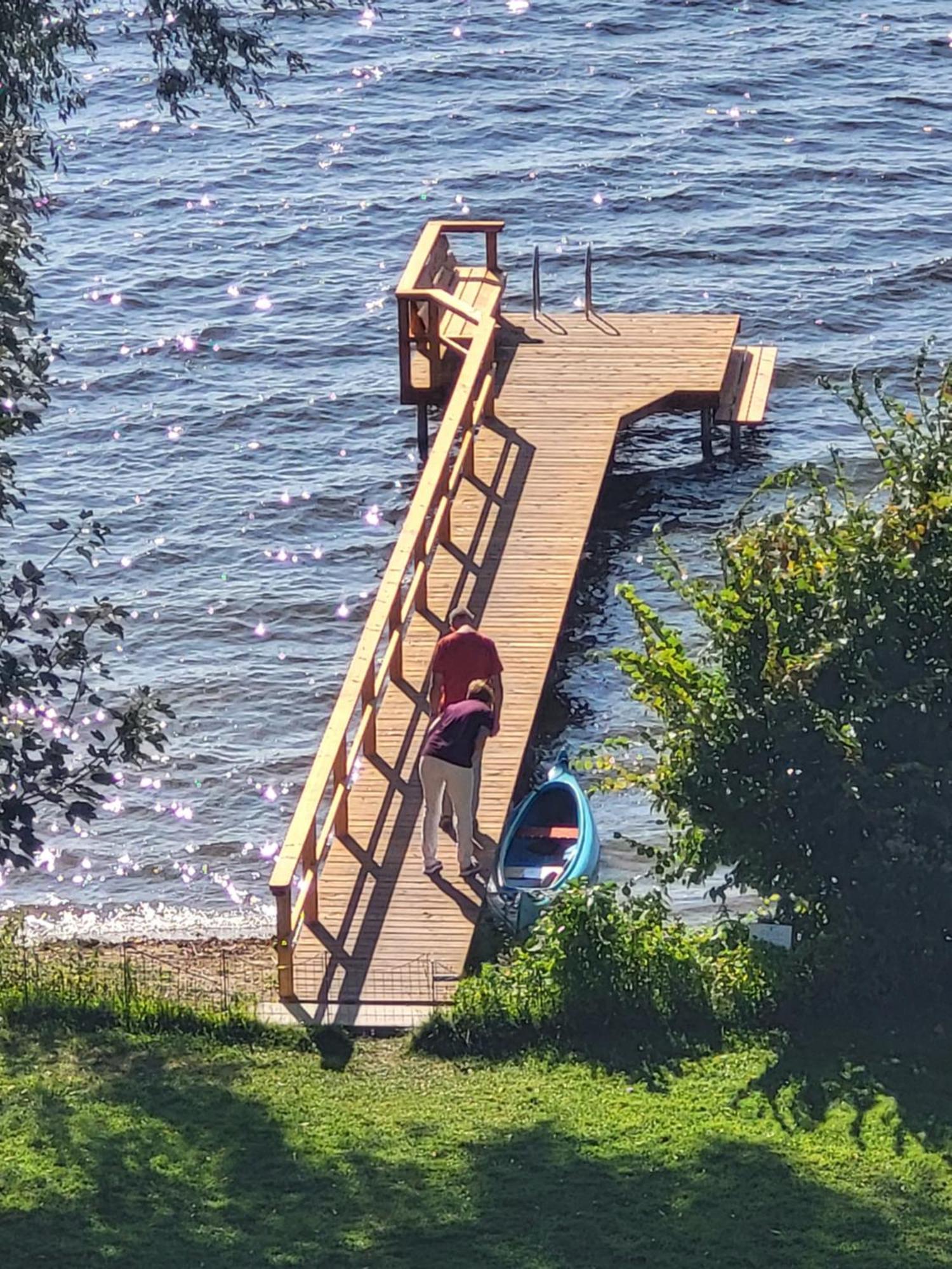 Ferienwohnung Seeblick Plöner See Ascheberg  Exterior foto